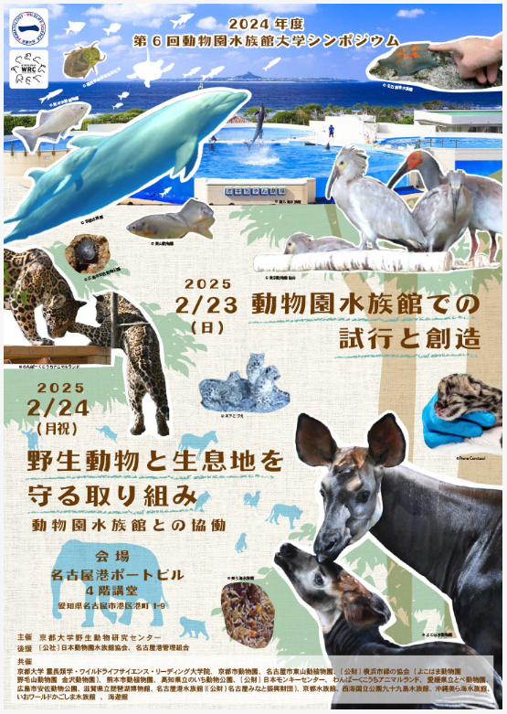 2024年度 第6回動物園水族館大学シンポジウムの参加報告 - Ocean